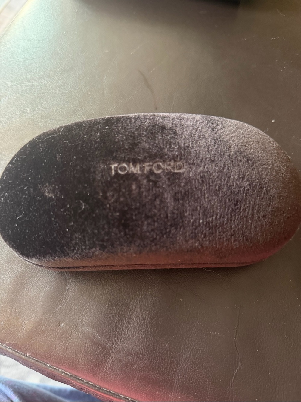 Tom Ford Black Velvet Sunglasses Case